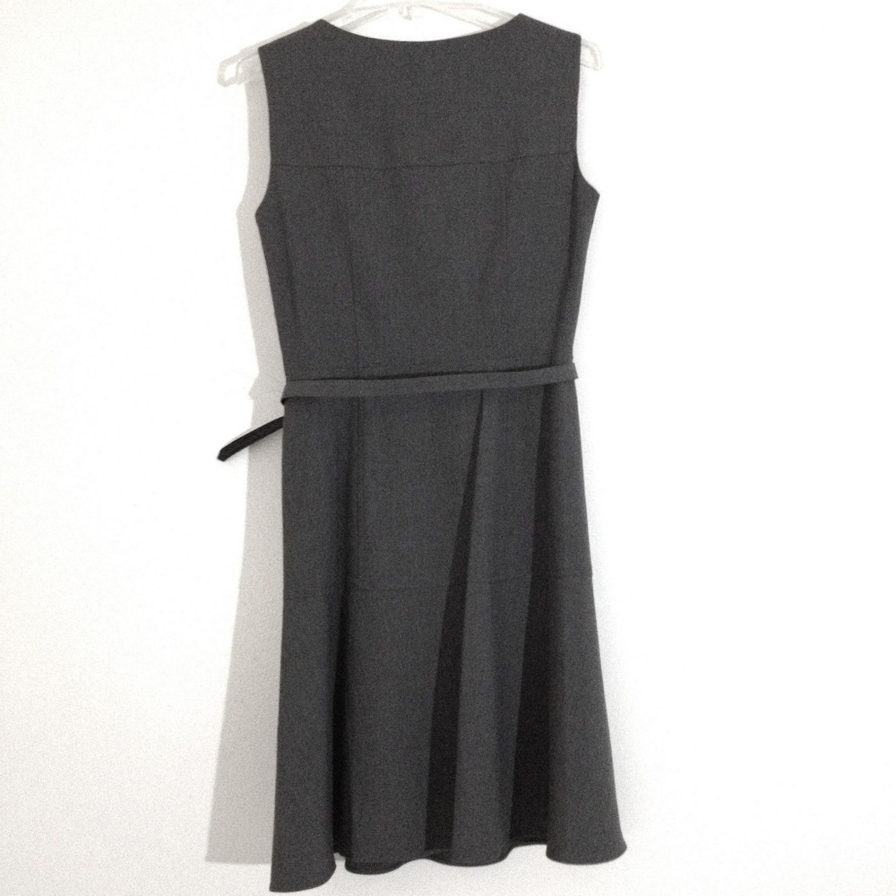 Nine West - Belted Fit & Flare Work Dress - Picture 5 of 8